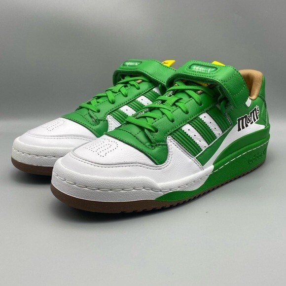 Adidas Originals Forum '84 Low 'Green' x M&Ms Men's Sneakers   -   Size: 7 - Picture 7 of 14